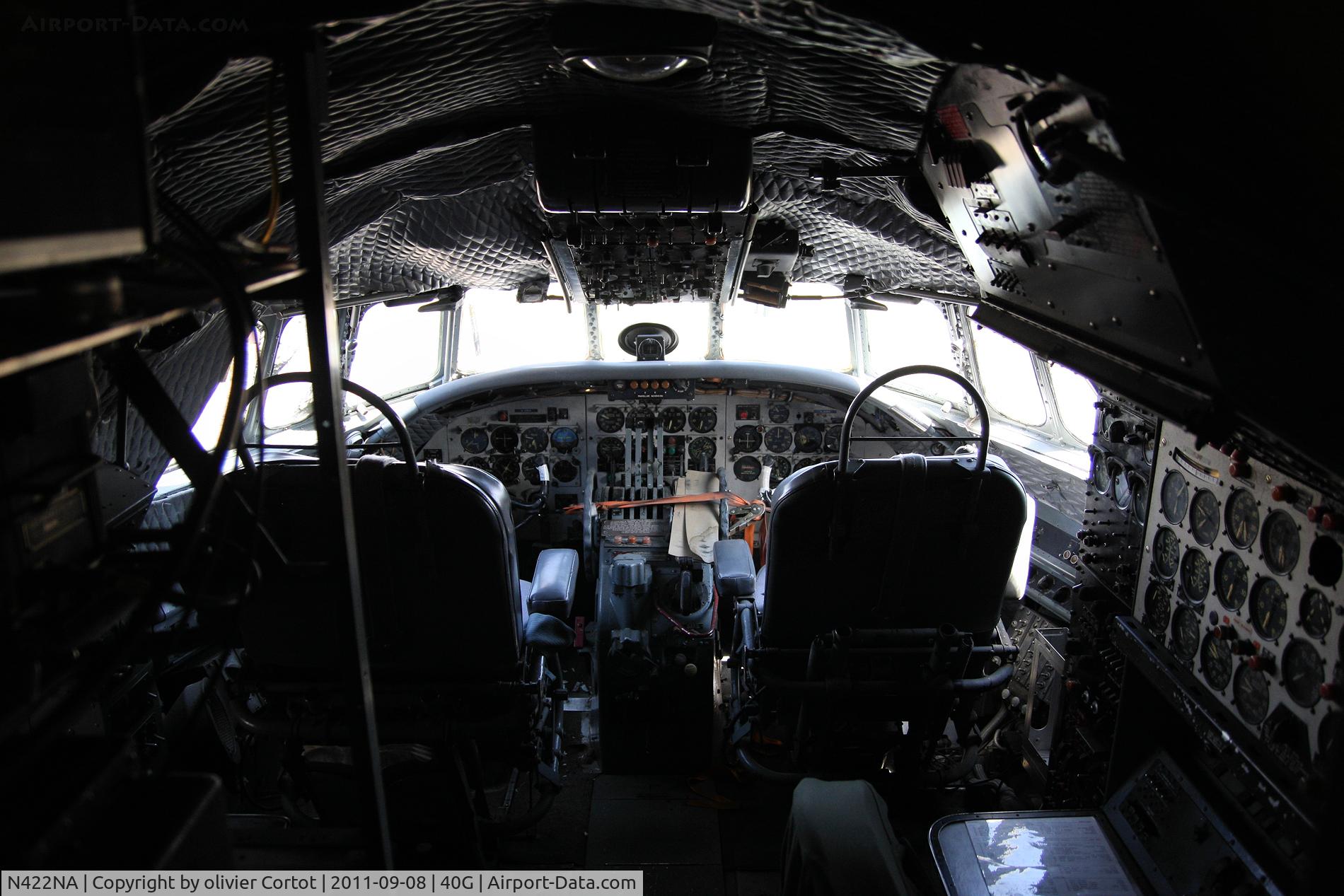 N422NA, 1948 Lockheed C-121A Constellation C/N 48-613 (2605), the cockpit