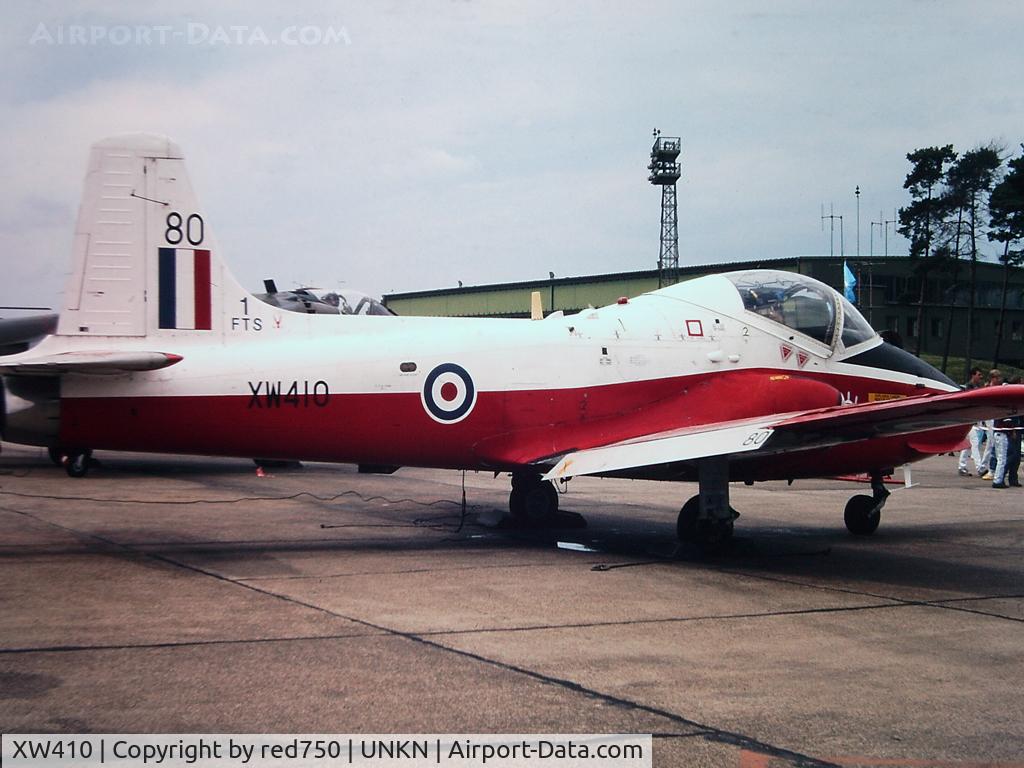 XW410, 1971 BAC 84 Jet Provost T.5A C/N EEP/JP/1032, Photograph by Edwin van Opstal with permission. Scanned from a color slide.