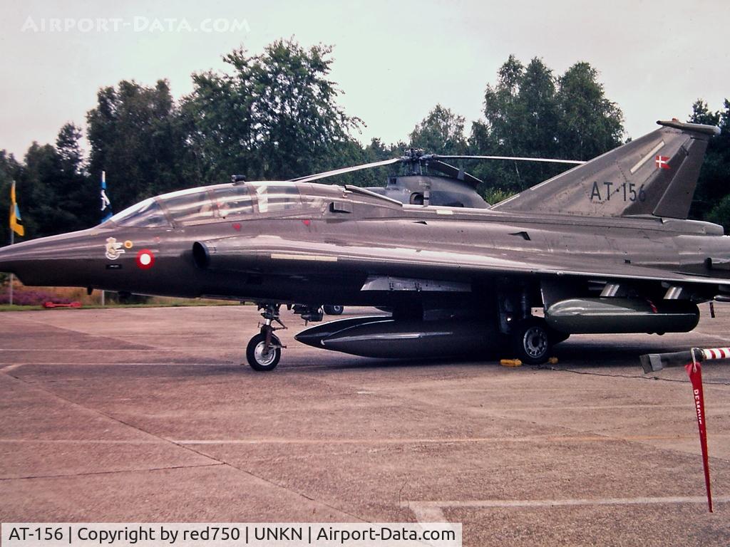 AT-156, 1972 Saab TF-35 Draken C/N 35-1156, Photograph by Edwin van Opstal with permission. Scanned from a color slide.