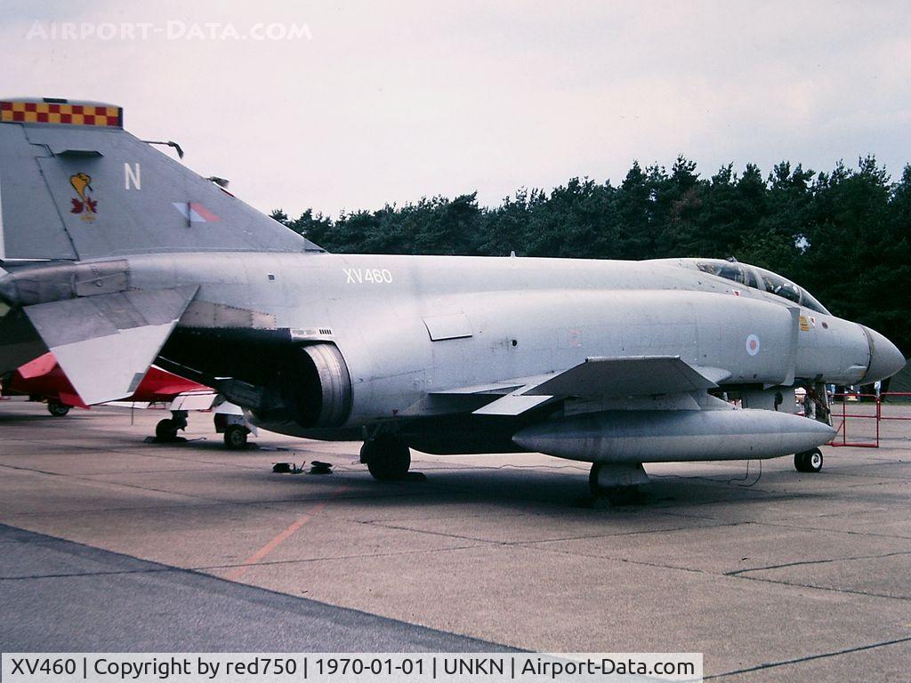 XV460, 1969 McDonnell Douglas Phantom FGR2 C/N 3231/0075, Photograph by Edwin van Opstal with permission. Scanned from a color slide.