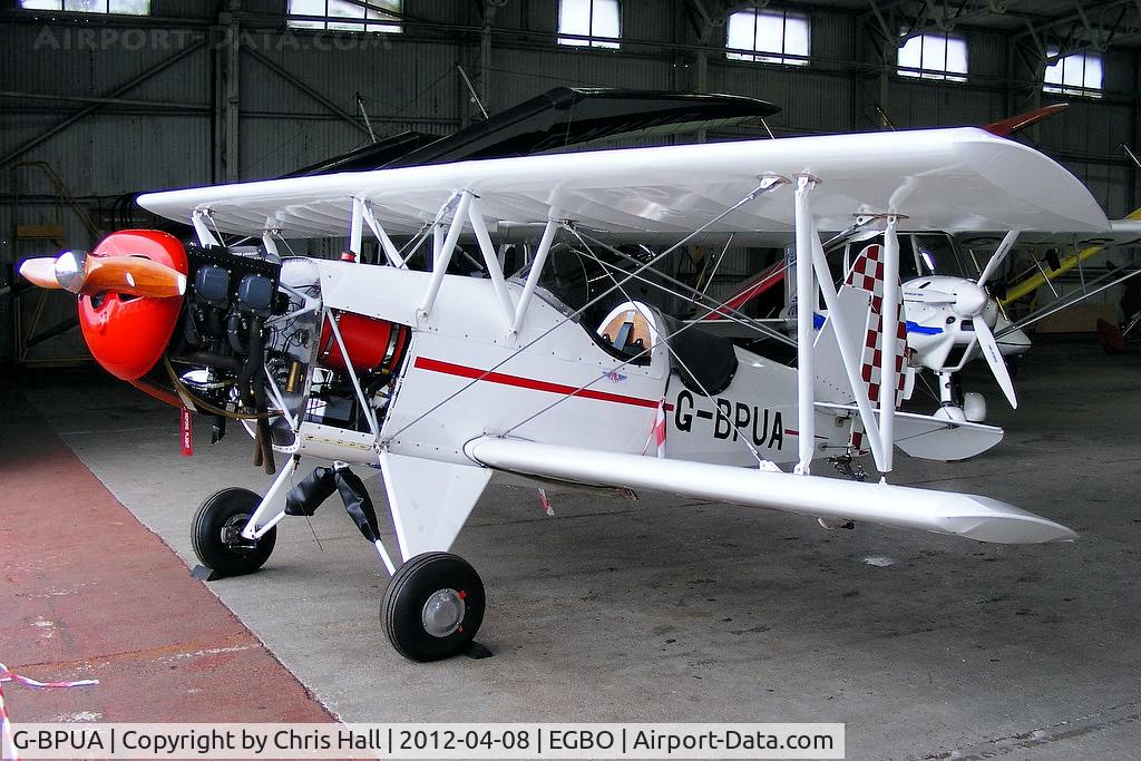 G-BPUA, 1986 EAA Biplane C/N SAAC-O2, privately owned