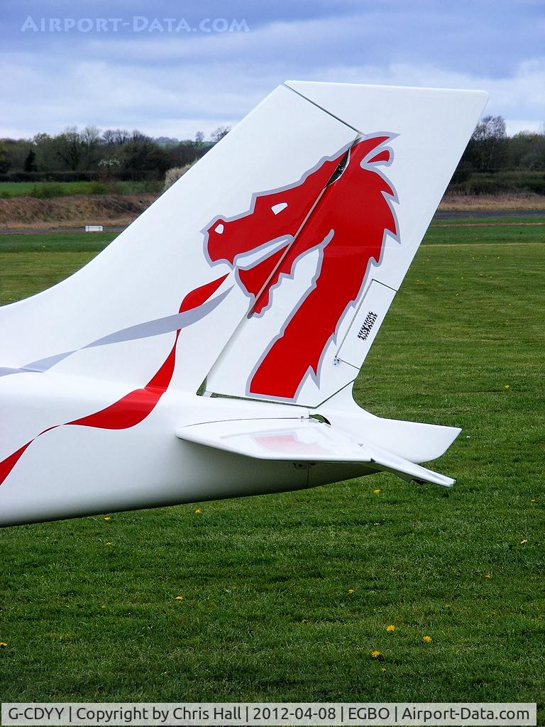 G-CDYY, 2006 Alpi Aviation Pioneer 300 C/N PFA 330-14323, nice tail art