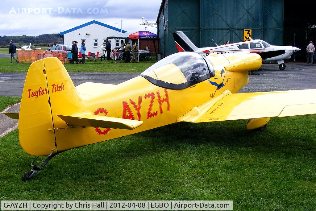 G-AYZH, 2007 Taylor JT-2 Titch C/N PFA 060-1316, privately owned