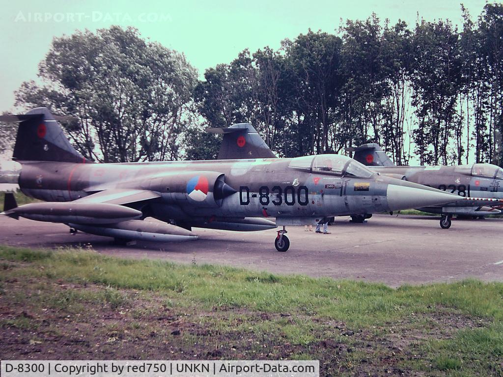 D-8300, Lockheed F-104G Starfighter C/N 683-8300, Photograph by Edwin van Opstal with permission. Scanned from a color slide.