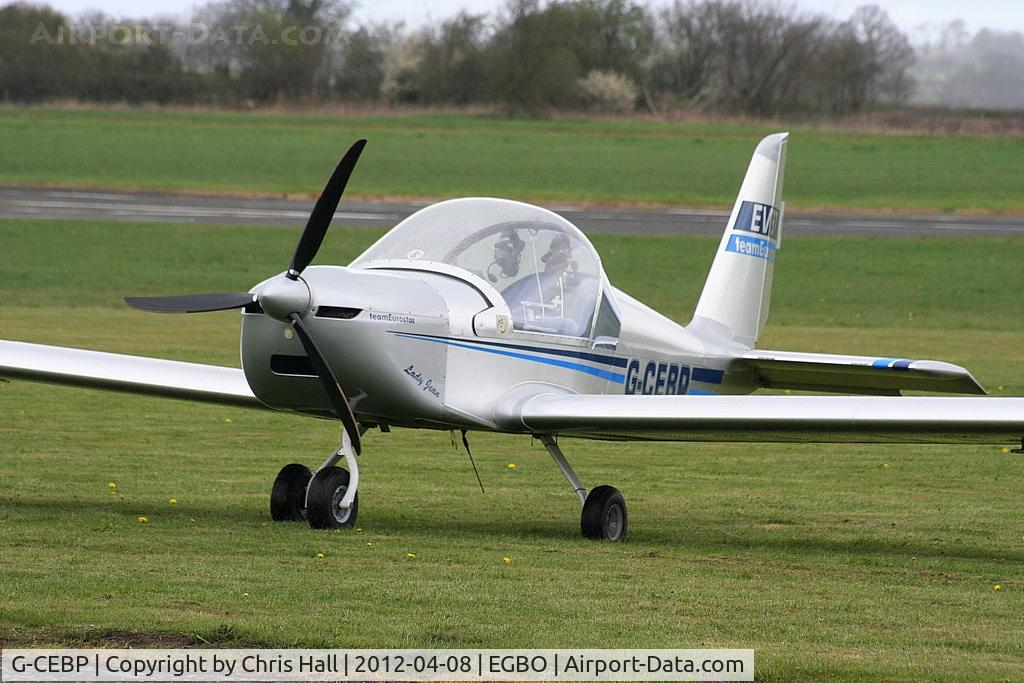 G-CEBP, 2006 Aerotechnik EV-97 Eurostar C/N 2825, privately owned