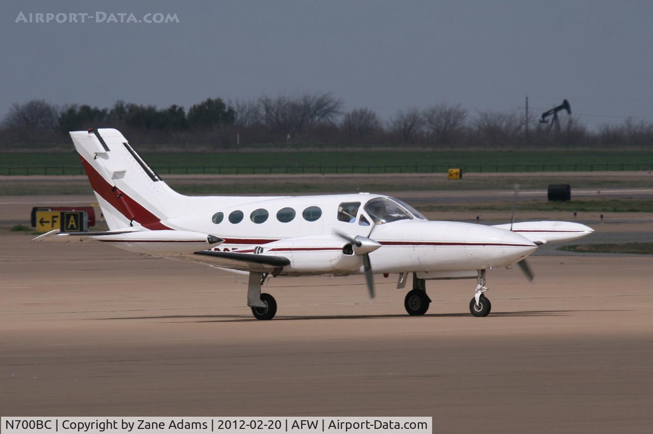 N700BC, Cessna 421A Golden Eagle C/N 421A0147, At Alliance Airport - Fort Worth, TX