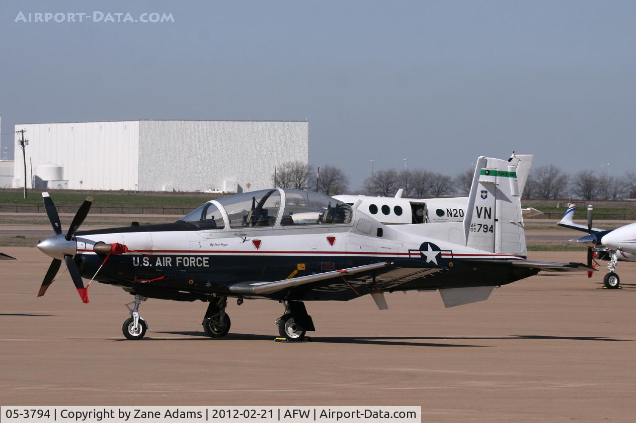 05-3794, Raytheon T-6A Texan II C/N PT-346, At Alliance Airport - Fort Worth, TX