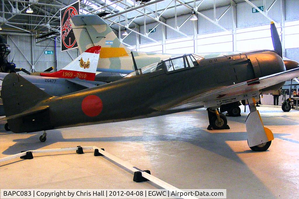BAPC083, 1945 Kawasaki Ki-100 Type 5-1B C/N 16336, at the RAF Museum, Cosford