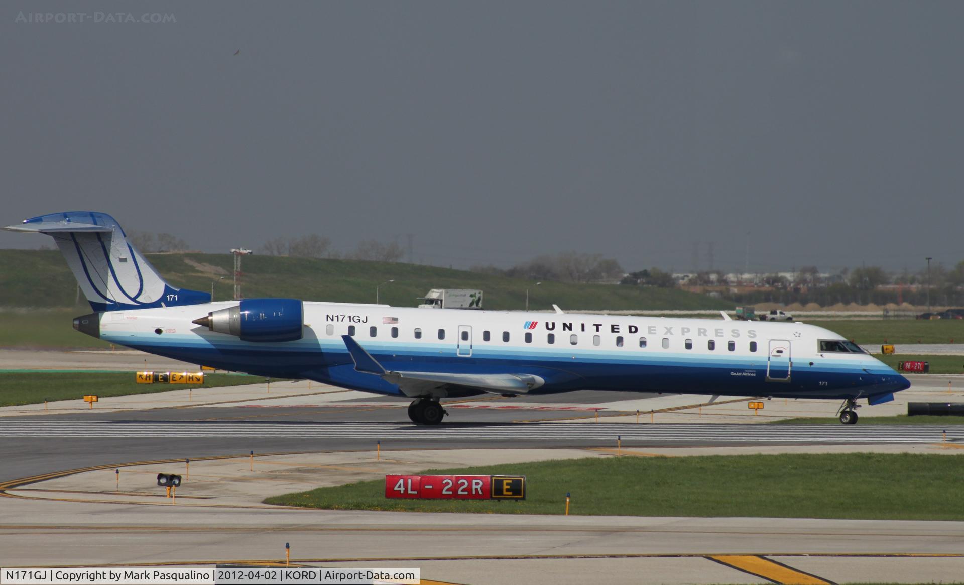 N171GJ, Bombardier CRJ-702ER NG (CL-600-2C10) Regional Jet C/N 10282, CL-600-2C10