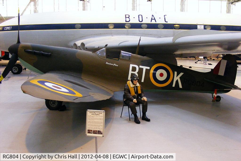 RG804, 2009 Supermarine Spitfire Replica C/N None, Spitfire replica built for the TV programme 