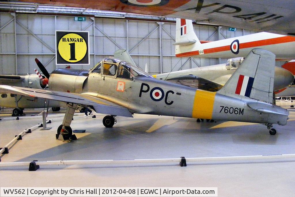 WV562, Percival P-56 Provost T.1 C/N PAC/56/108, at the RAF Museum, Cosford