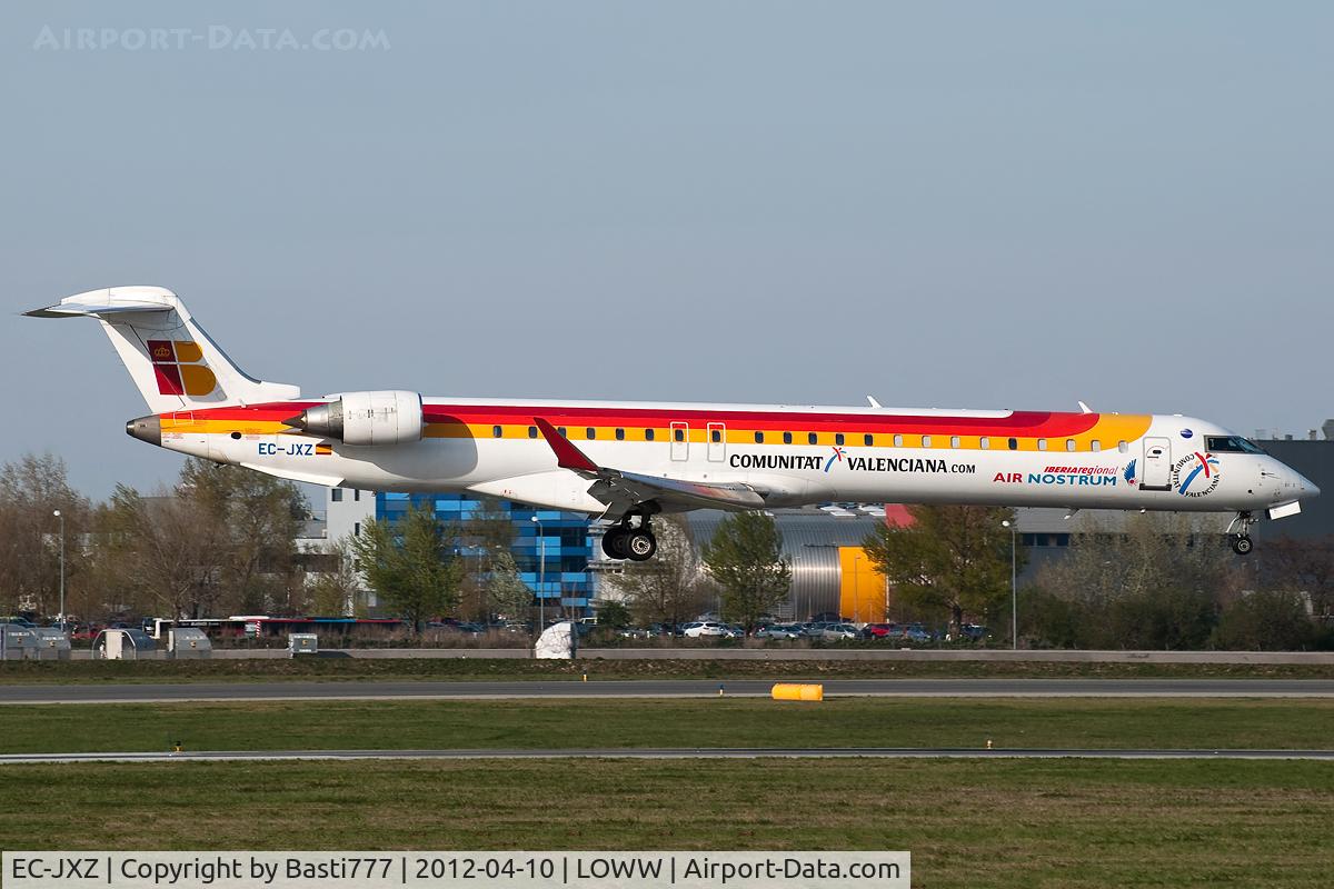 EC-JXZ, 2006 Bombardier CRJ-900 (CL-600-2D24) C/N 15087, EC-JXZ@VIE