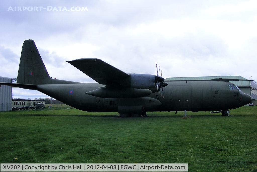 XV202, 1966 Lockheed C-130K Hercules C.3 C/N 382-4226, delivered to the RAF as a C Mk 1 in 1967. converted to a C Mk 3 by Marshall of Cambridge in 1982