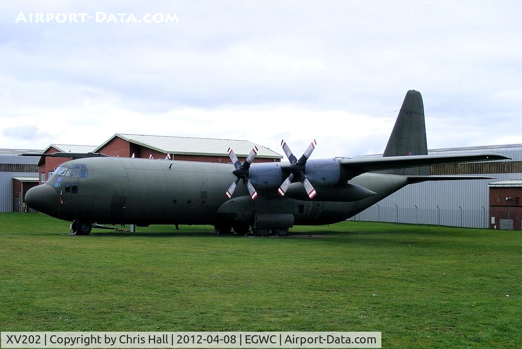 XV202, 1966 Lockheed C-130K Hercules C.3 C/N 382-4226, delivered to the RAF Museum, Cosford 12/08/2011