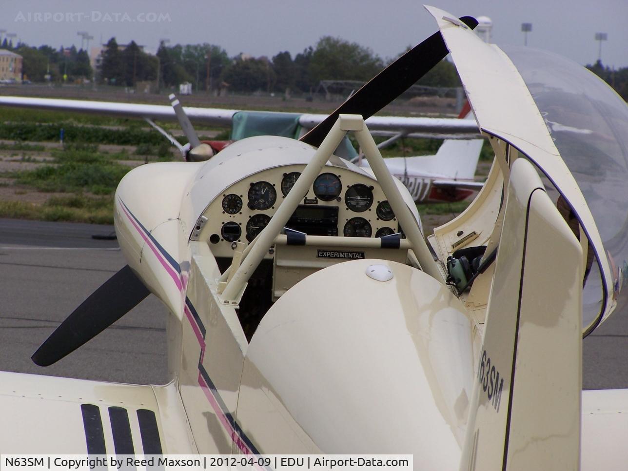 N63SM, 1986 Vans RV-4 C/N 63, At University Airport