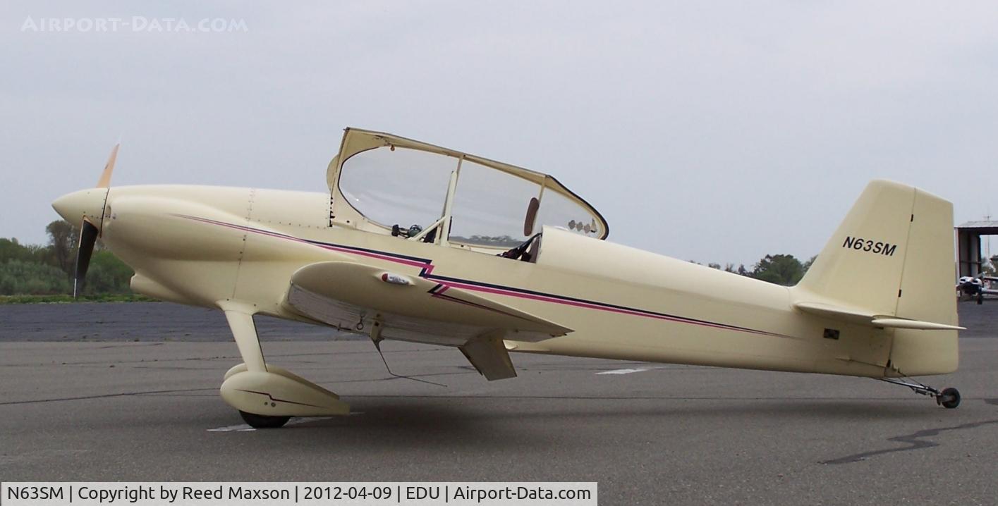 N63SM, 1986 Vans RV-4 C/N 63, Side View
