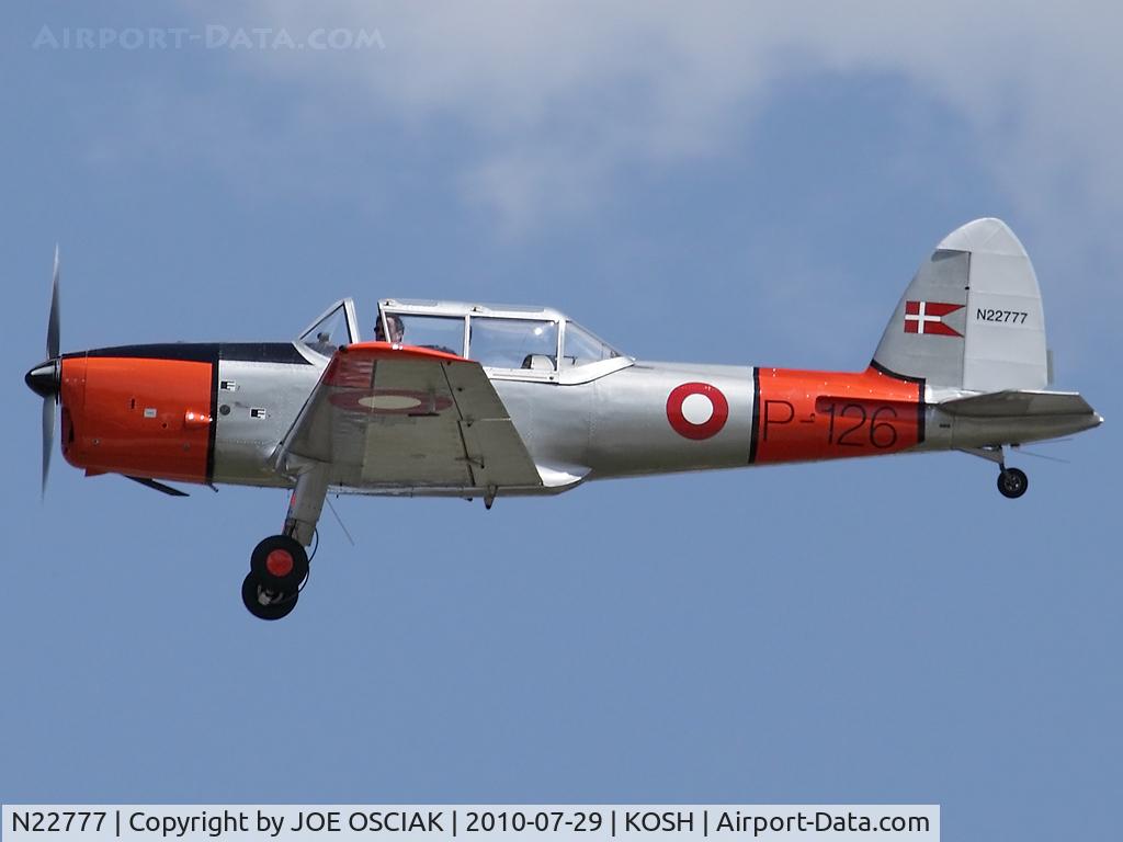 N22777, 1950 De Havilland DHC-1 Chipmunk 22 C/N C1/0105, Flying at Oshkosh