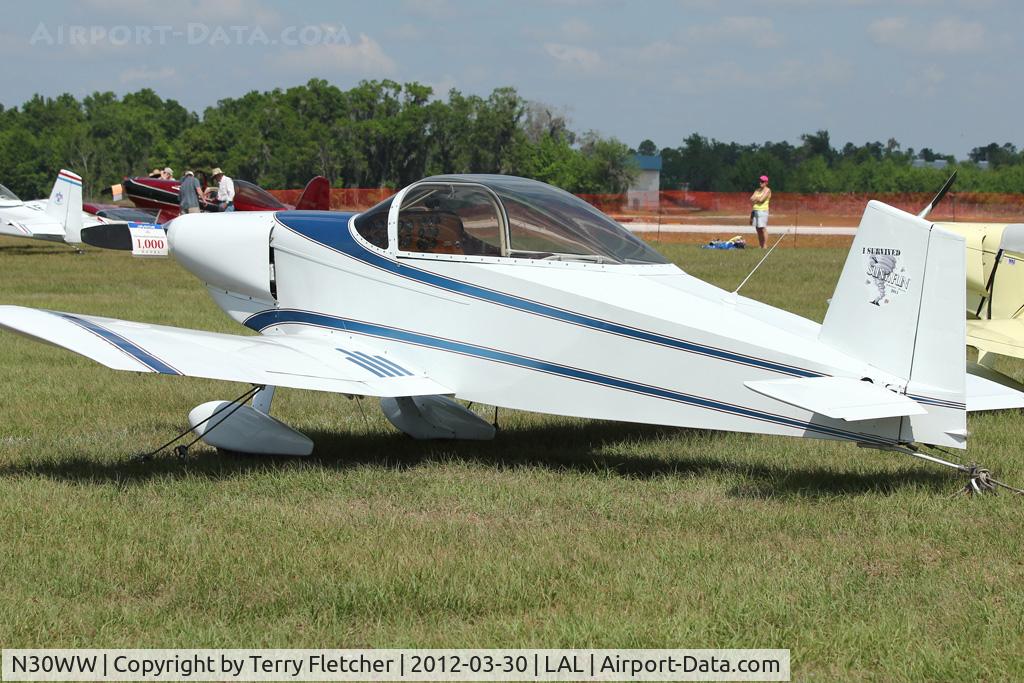 N30WW, 1994 Thorp T-18 Tiger C/N 1 (N30WW), 1994 Williams Bill WILLIAMS THORPS-18, c/n: 1 at 2012 Sun N Fun