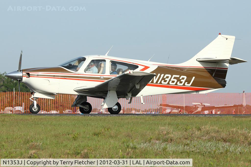 N1353J, 1975 Rockwell International 112A Commander C/N 353, 1975 Rockwell International 112A, c/n: 353 at 2012 Sun N Fun