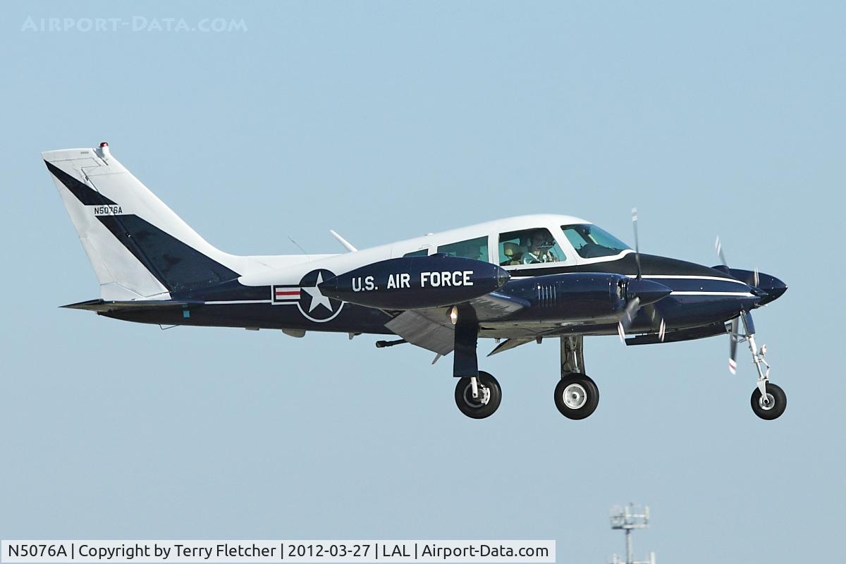 N5076A, 1961 Cessna U-3B (310M) C/N 310M-0018, 1961 Cessna 310E, c/n: 310M0018 at 2012 Sun N Fun