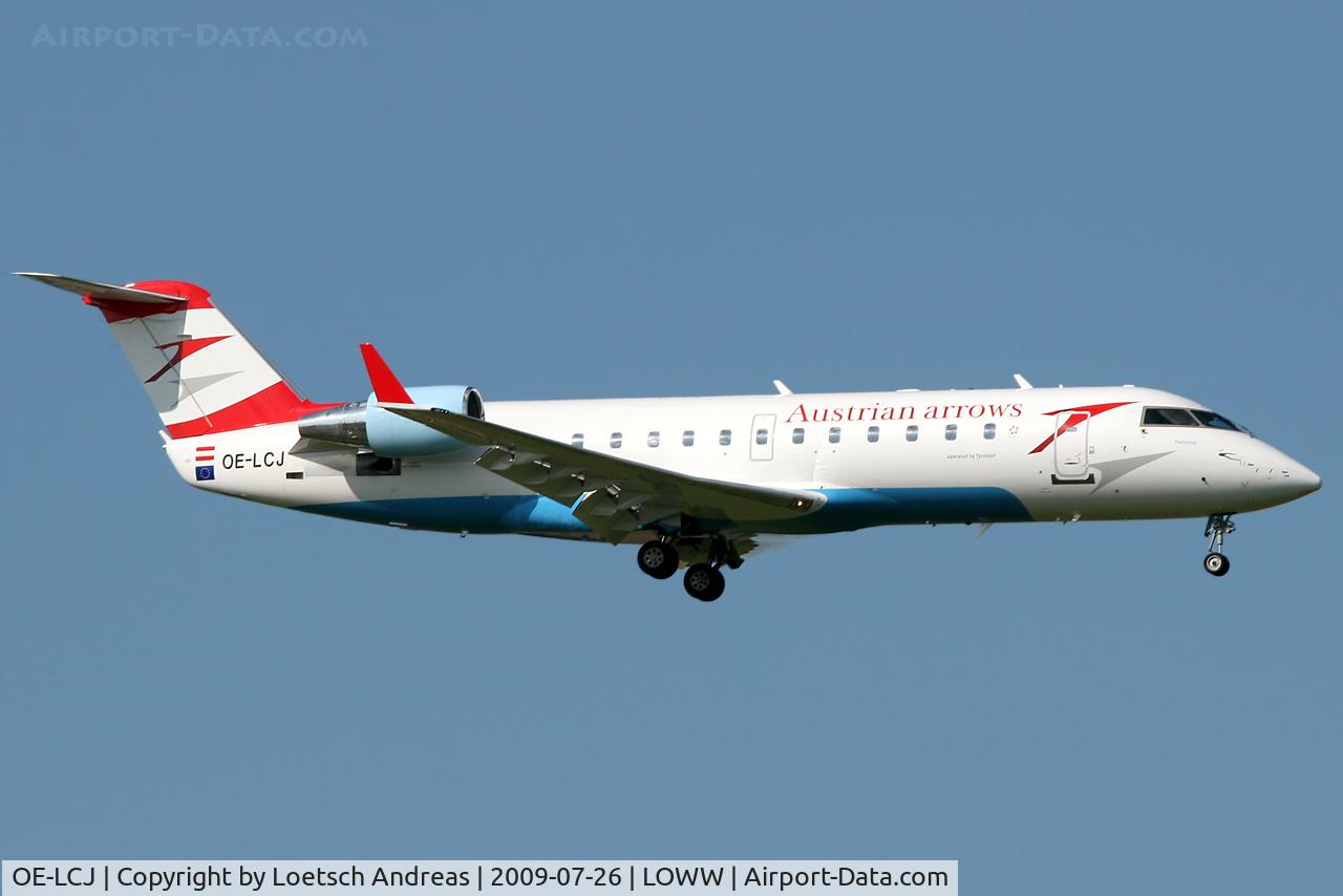 OE-LCJ, 1996 Canadair CRJ-200LR (CL-600-2B19) C/N 7142, named 