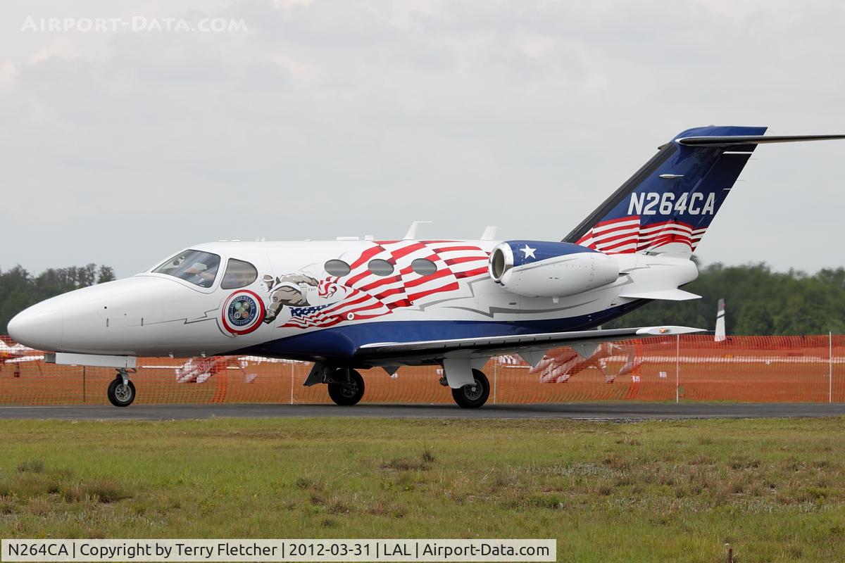 N264CA, Cessna 510 Citation Mustang C/N 510-0381, Cessna 510, c/n: 510-0381 at 2012 Sun N Fun