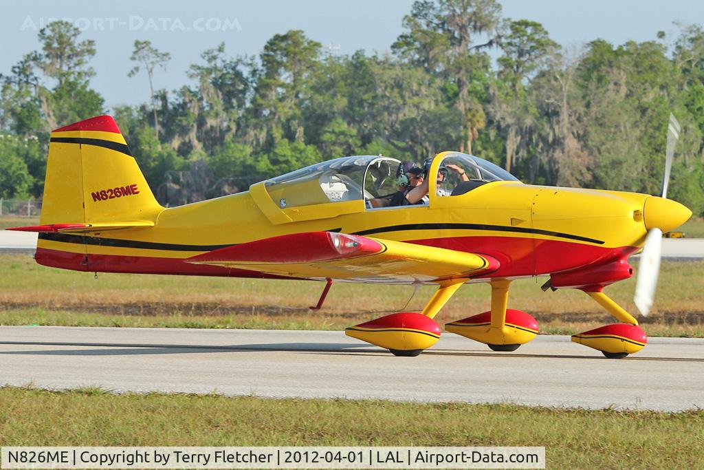 N826ME, Vans RV-6A C/N 25249, Emrath Martin L RV-6A, c/n: 25249 at 2012 Sun N Fun