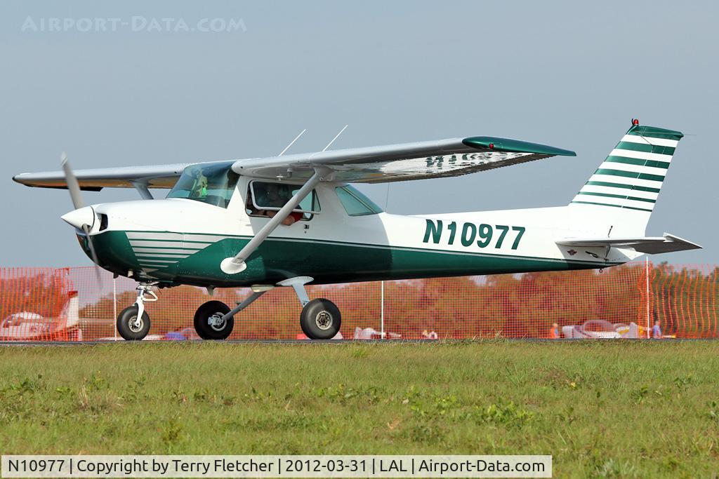 N10977, 1973 Cessna 150L C/N 15075181, 1973 Cessna 150L, c/n: 15075181 at 2012 Sun N Fun