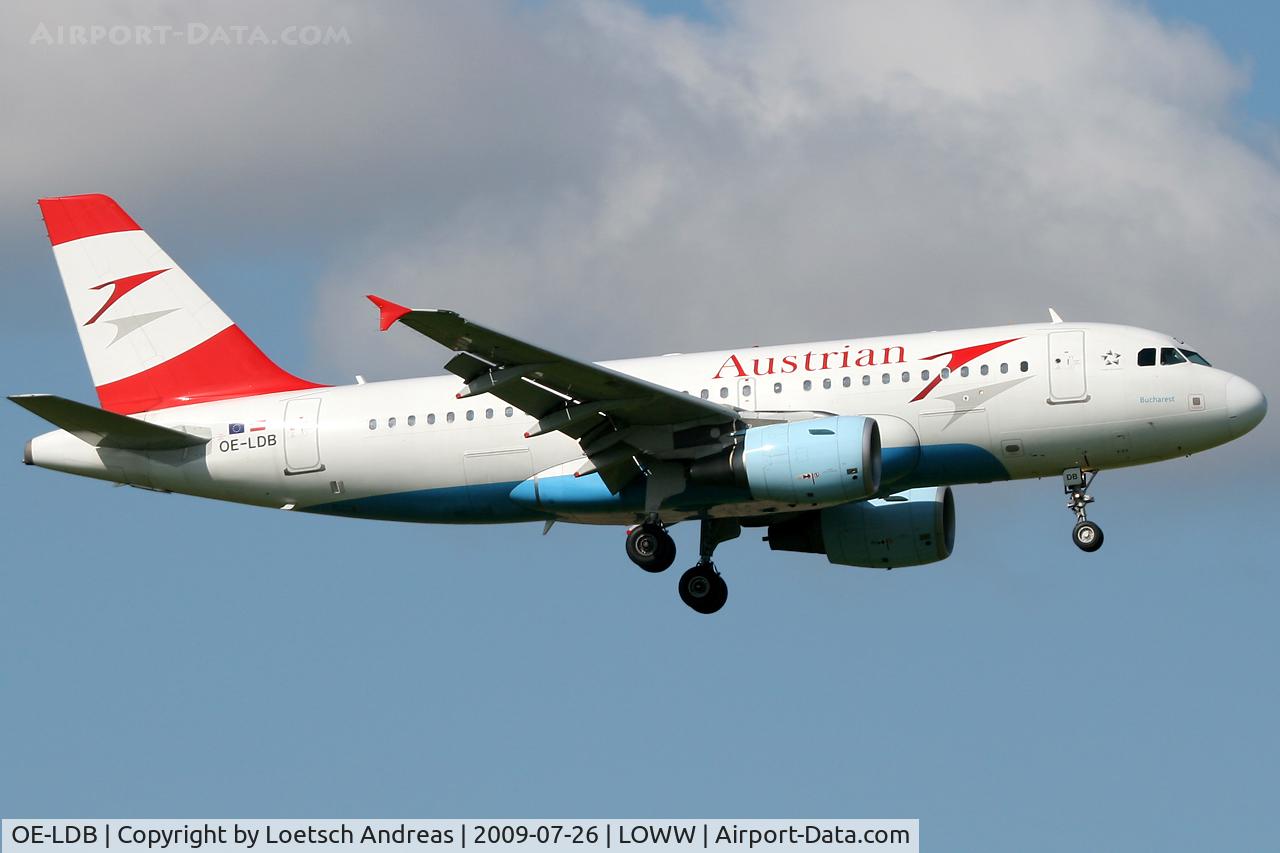 OE-LDB, 2004 Airbus A319-112 C/N 2174, named 