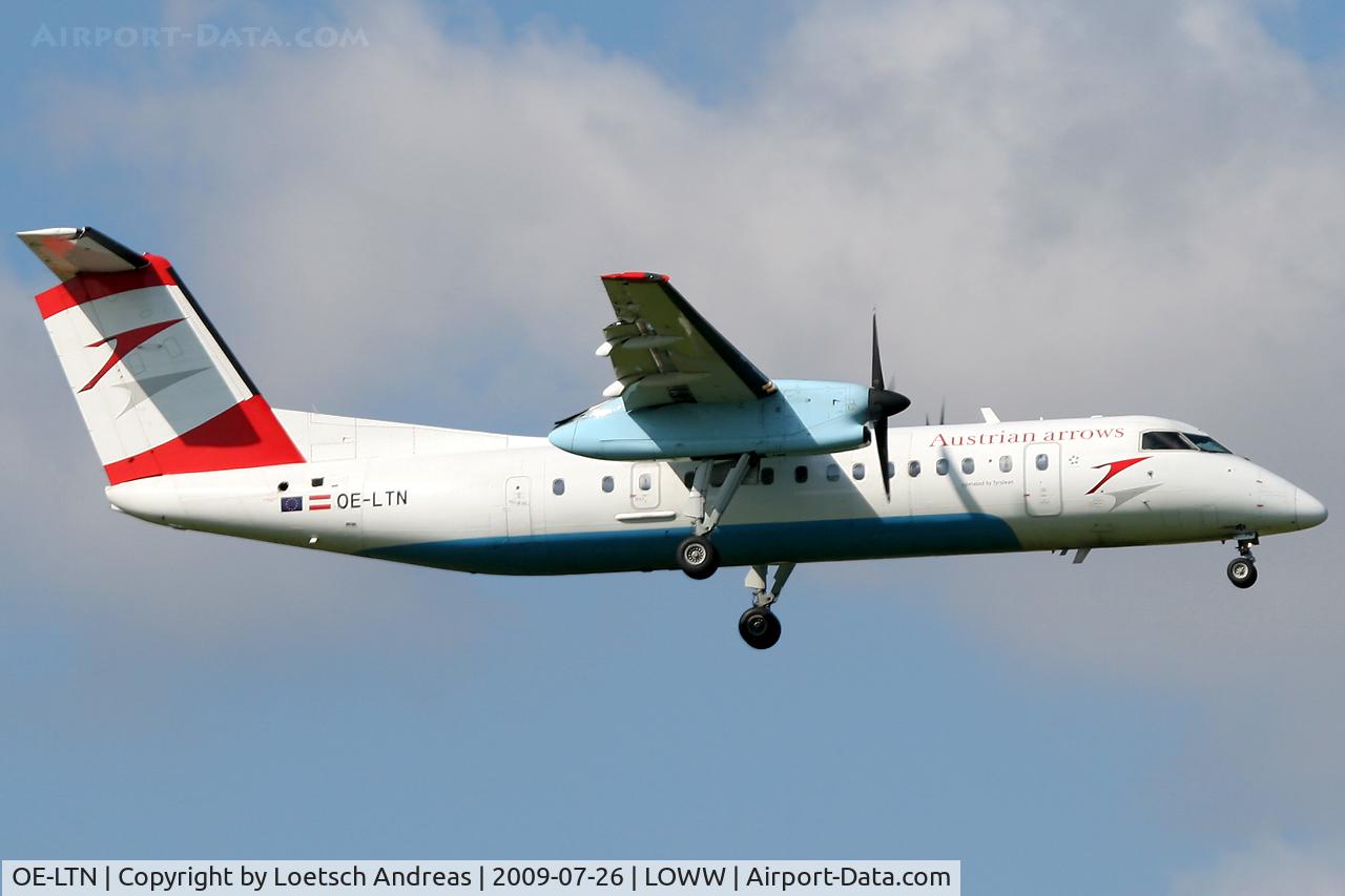 OE-LTN, 1998 De Havilland Canada DHC-8-314Q Dash 8 C/N 531, named 