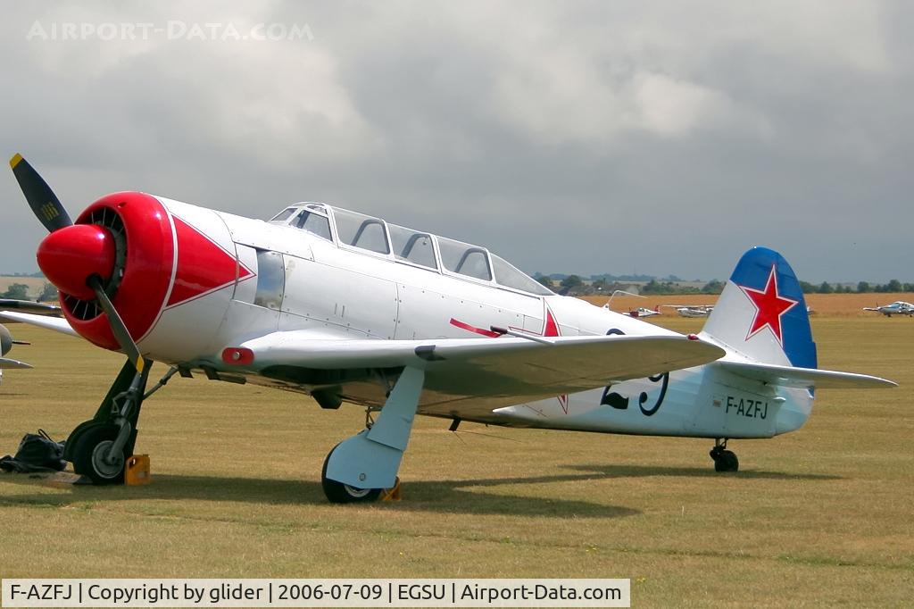 F-AZFJ, Yakovlev Yak-11 C/N 25 III/02, Plenty power available here!