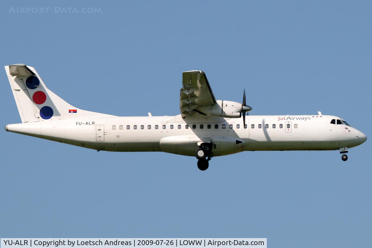 YU-ALR, 1993 ATR 72-202 C/N 357, JAT Airways