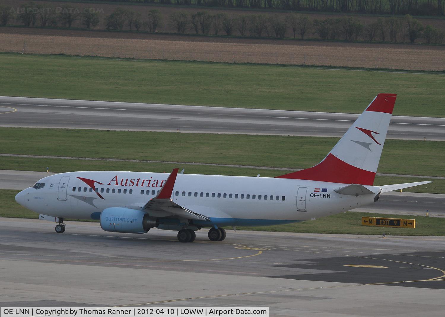 OE-LNN, 2000 Boeing 737-7Z9 C/N 30418, Austrian Airlines Boeing 737