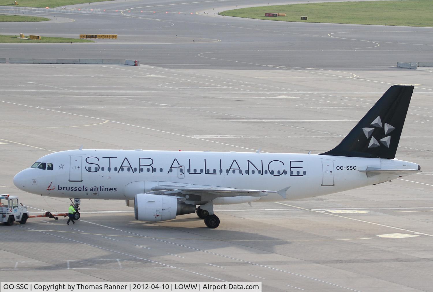 OO-SSC, 1999 Airbus A319-112 C/N 1086, Brussels Airlines Airbus A319