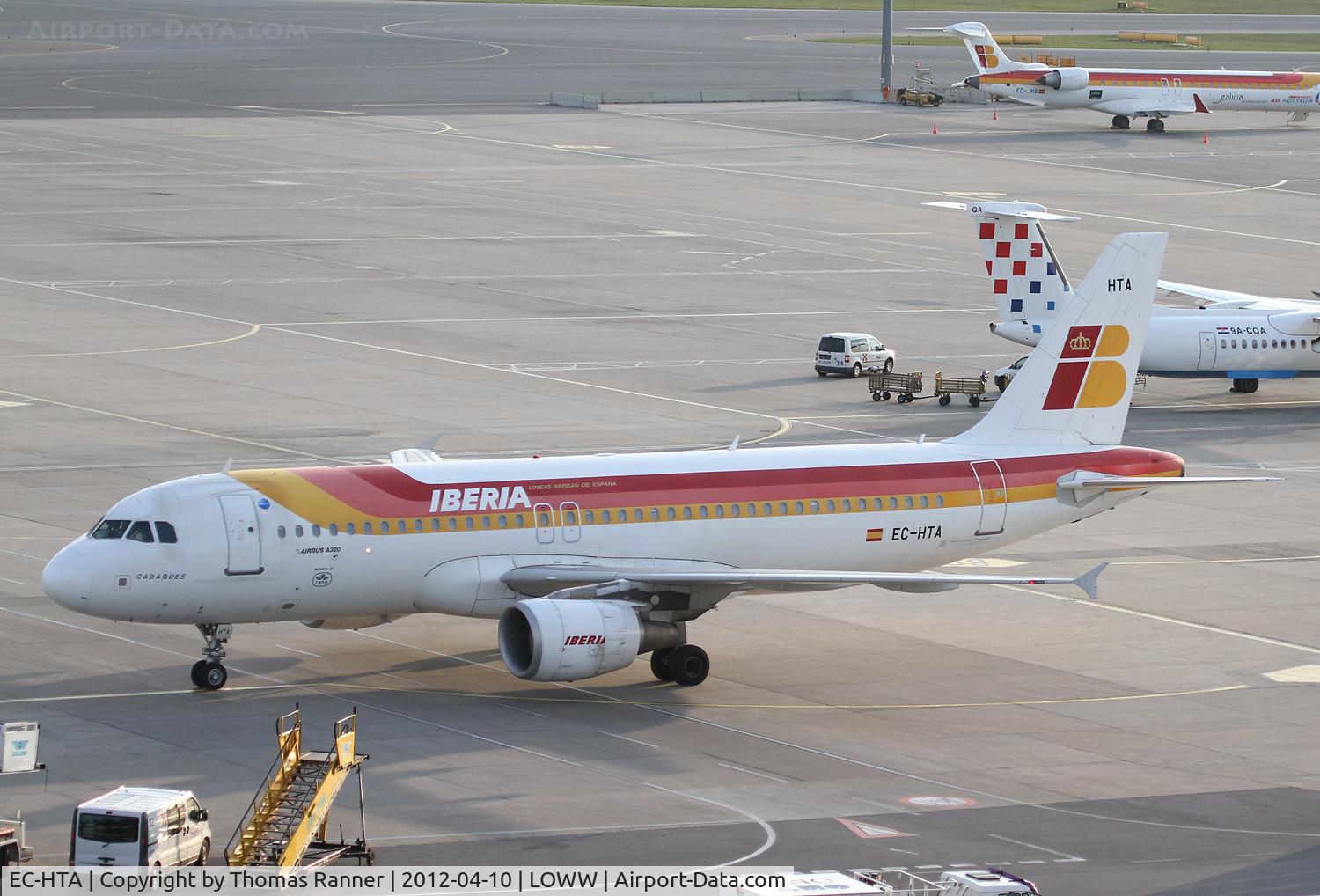 EC-HTA, 2001 Airbus A320-214 C/N 1516, Iberia Airbus A320