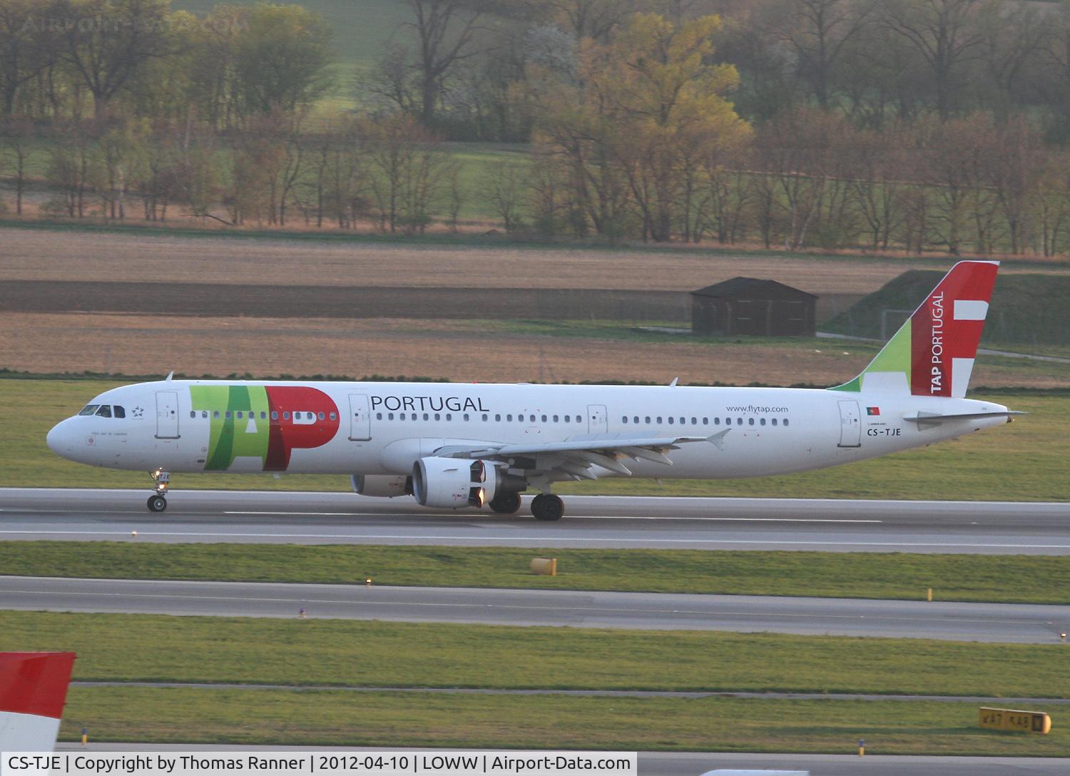 CS-TJE, 2000 Airbus A321-211 C/N 1307, TAP Air Portugal Airbus A321