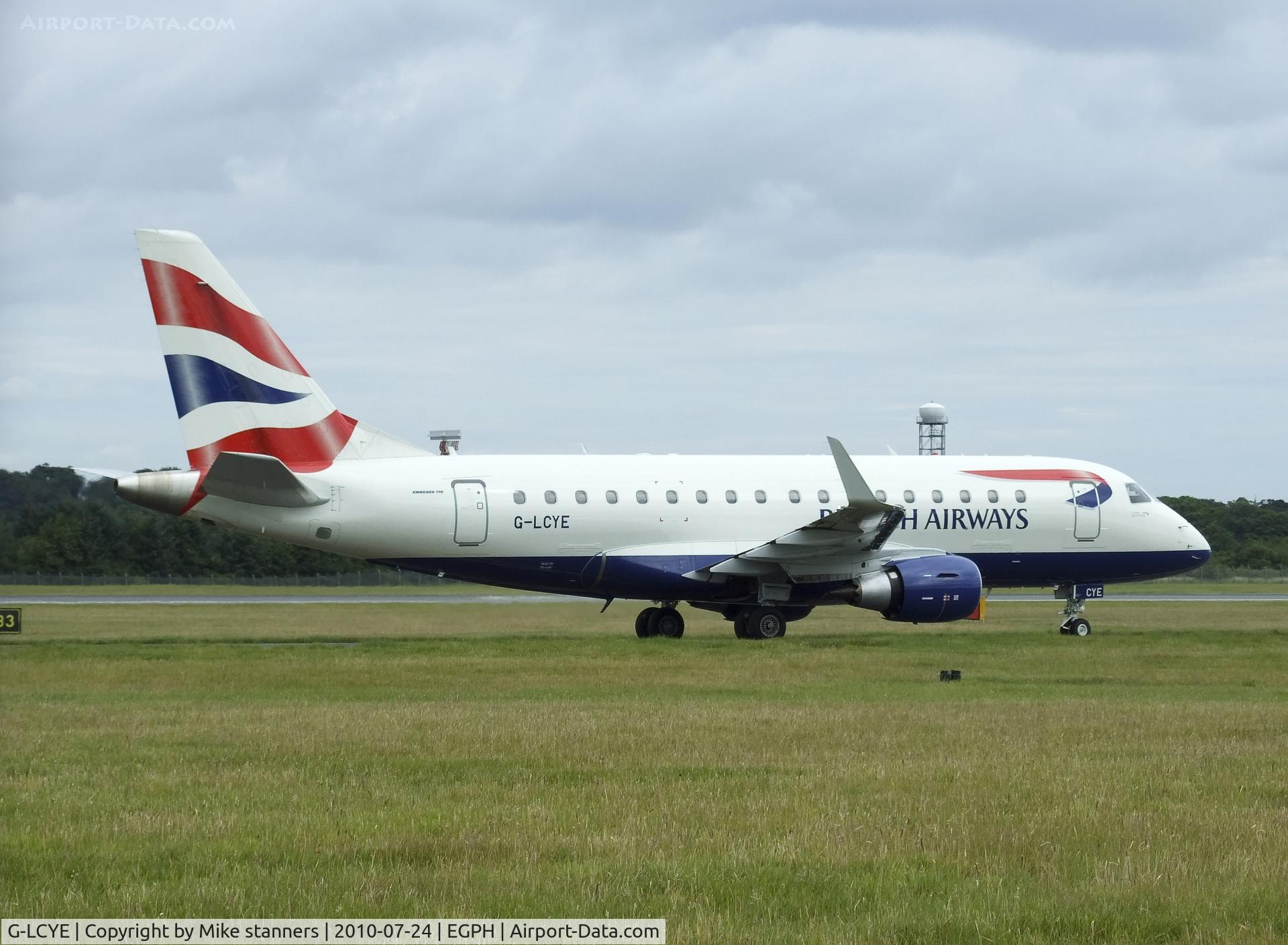 G-LCYE, 2009 Embraer ERJ-170-100STD C/N 17000296, 