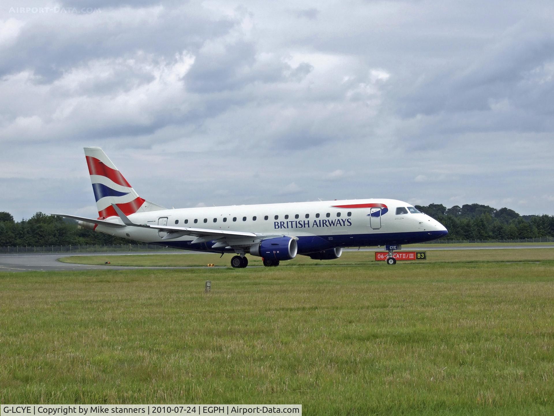 G-LCYE, 2009 Embraer ERJ-170-100STD C/N 17000296, 