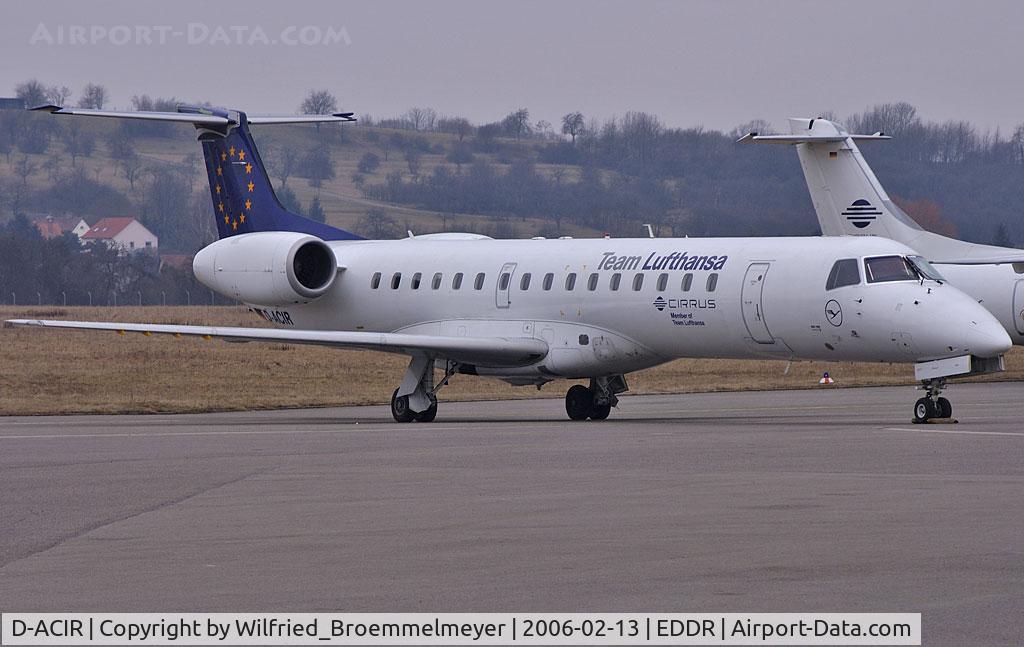 D-ACIR, 2000 Embraer EMB-145MP (ERJ-145MP) C/N 145230, Parked on Apron.