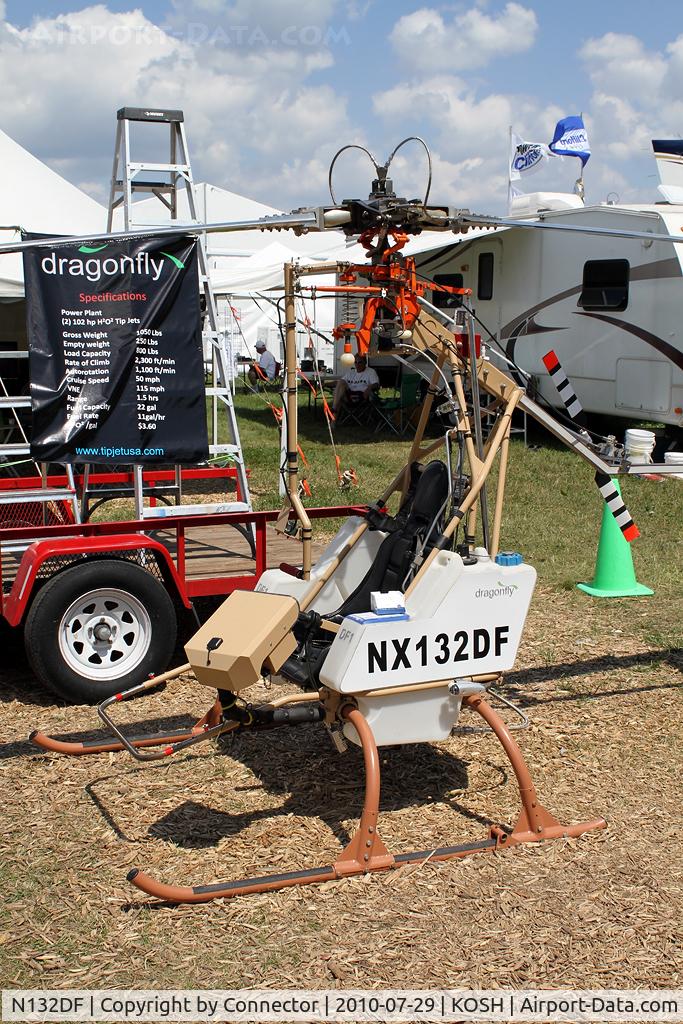 N132DF, Avimech International Aircraft DRAGONFLY DF1 C/N 0001, EAA Airventure 2010.