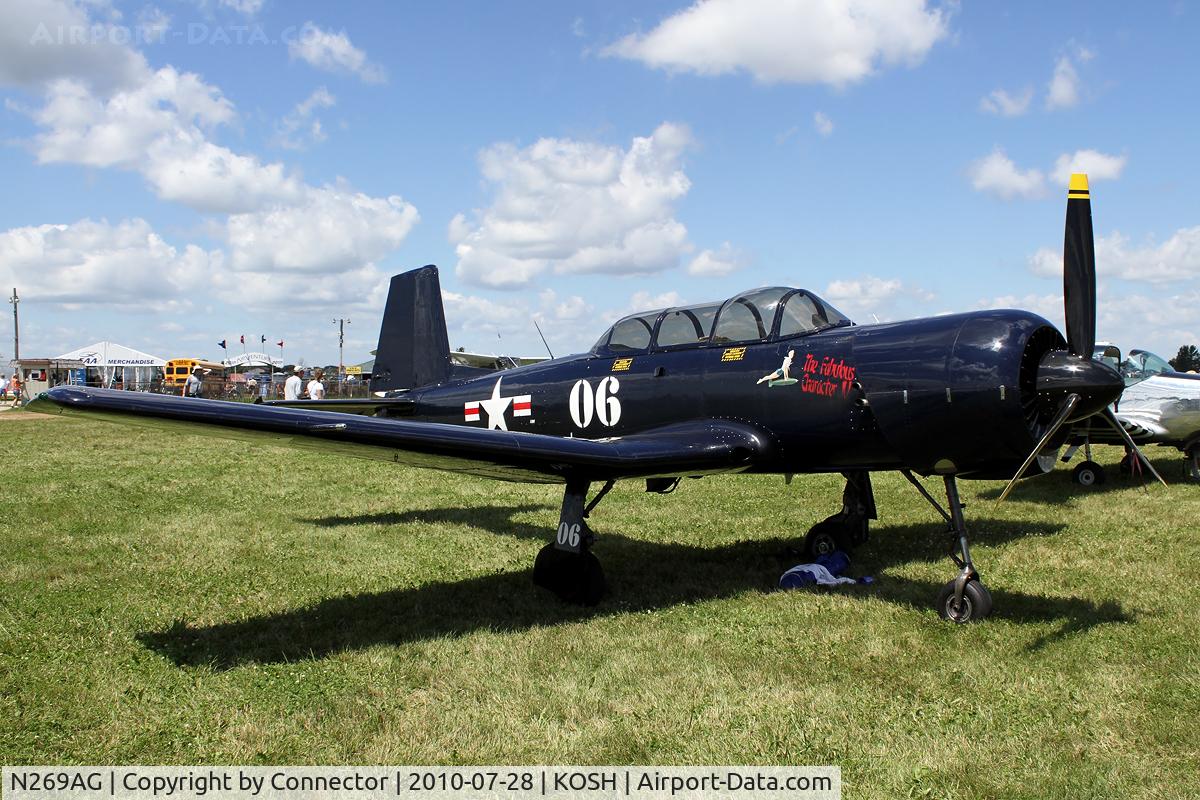 N269AG, 1979 Nanchang CJ-6A C/N 3532007, EAA Airventure 2010.
