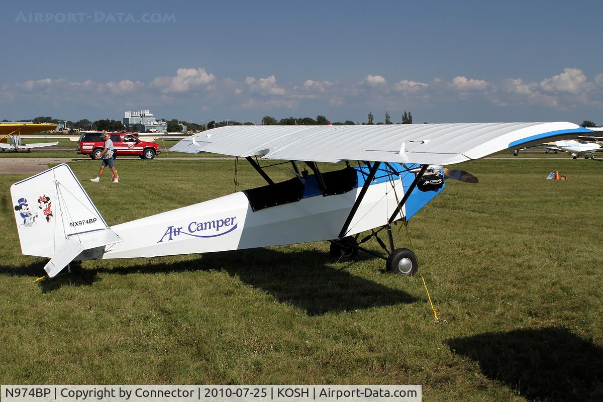 N974BP, Pietenpol Air Camper C/N BP004, EAA Airventure 2010.