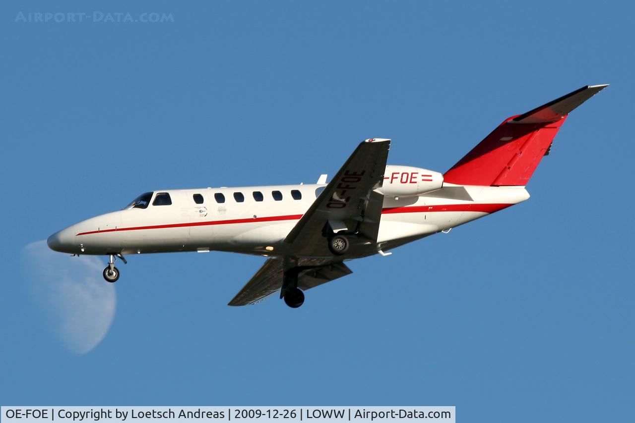 OE-FOE, 2007 Cessna Citation CJ2+ C/N 525A0375, Avcon Jet