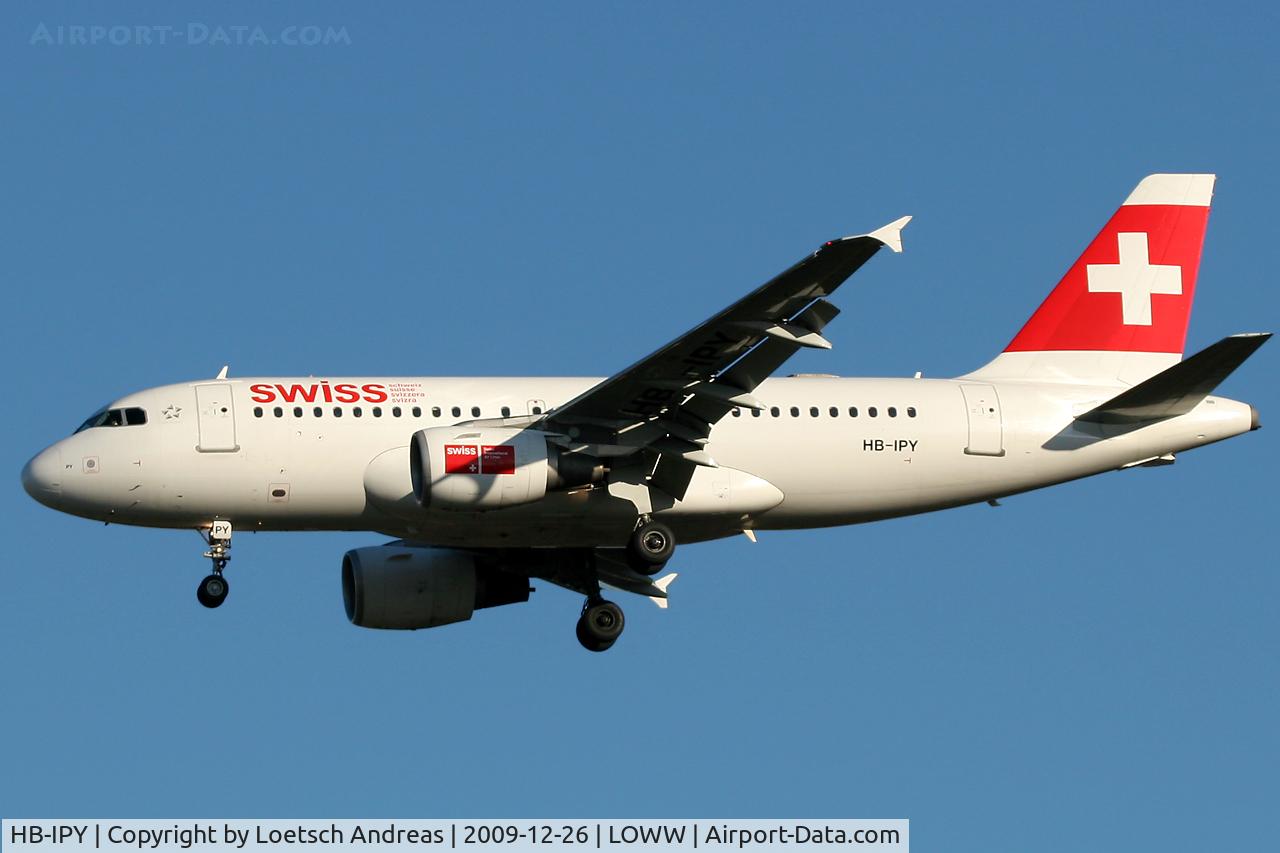 HB-IPY, 1996 Airbus A319-112 C/N 621, named 