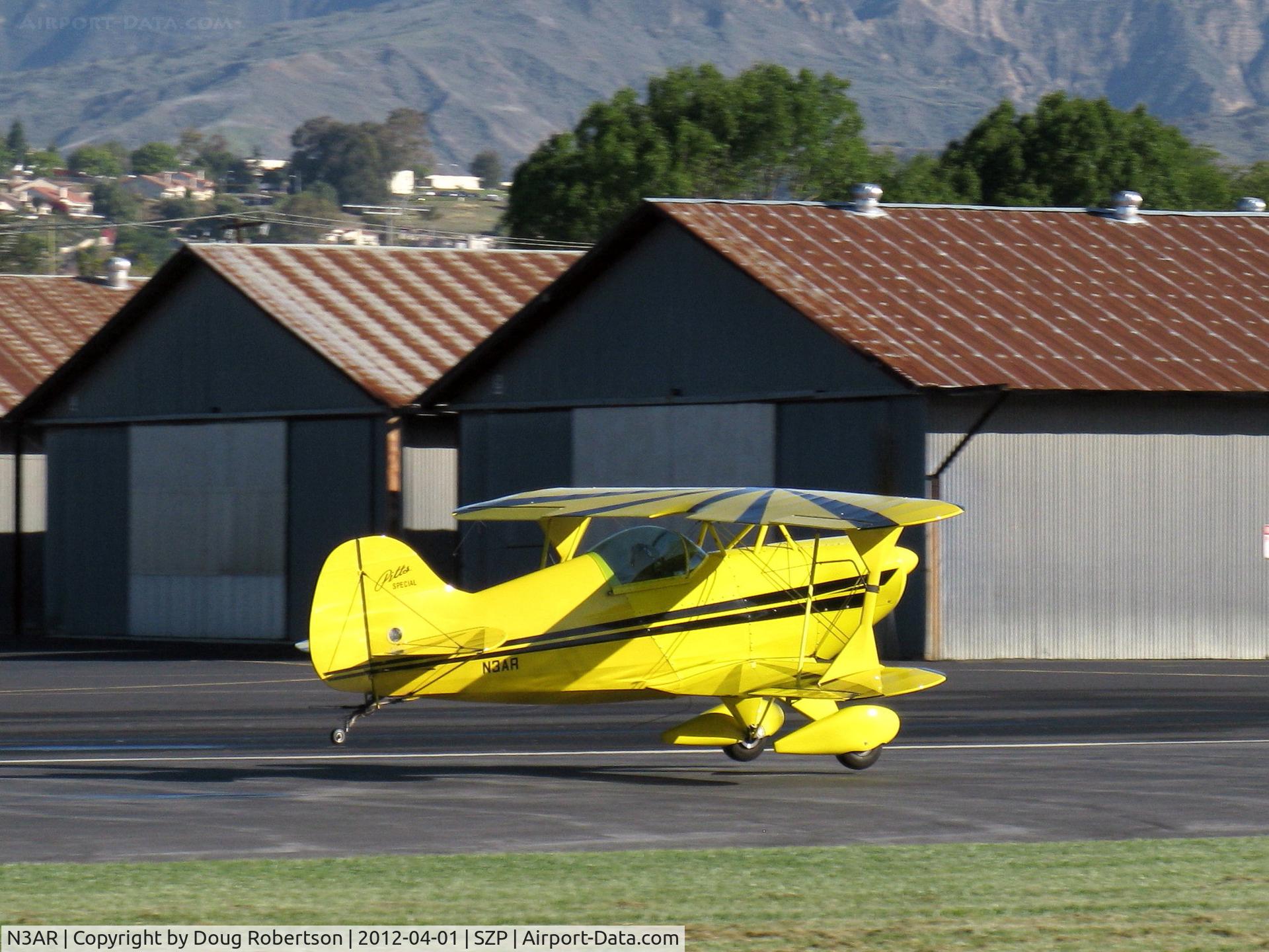 N3AR, 1974 Pitts S-1S Special C/N 10, 1974 Russell PITTS S-1S SPECIAL, Lycoming O&VO-360 180 Hp, takeoff Rwy 04