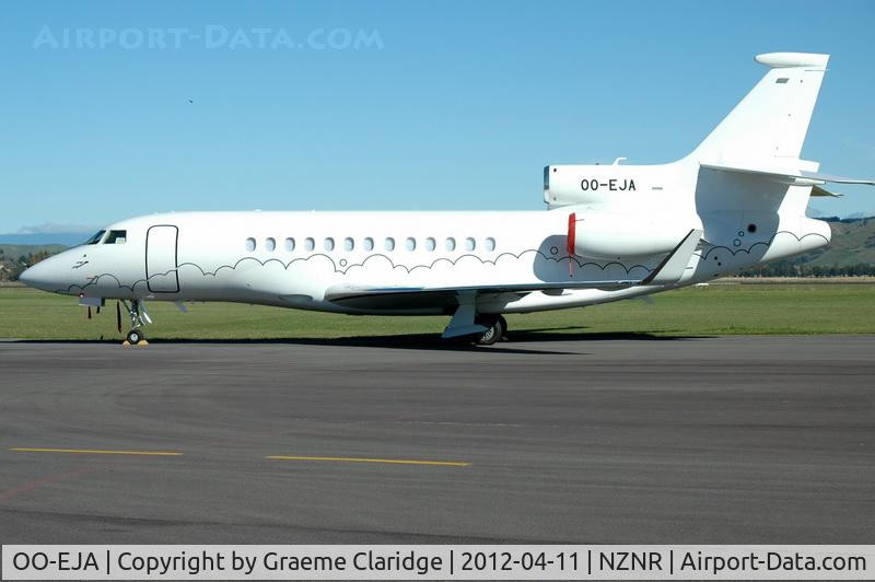 OO-EJA, 2011 Dassault Falcon 7X C/N 124, Dassult Falcon 7X at  Napier Hawkes Bay NZ