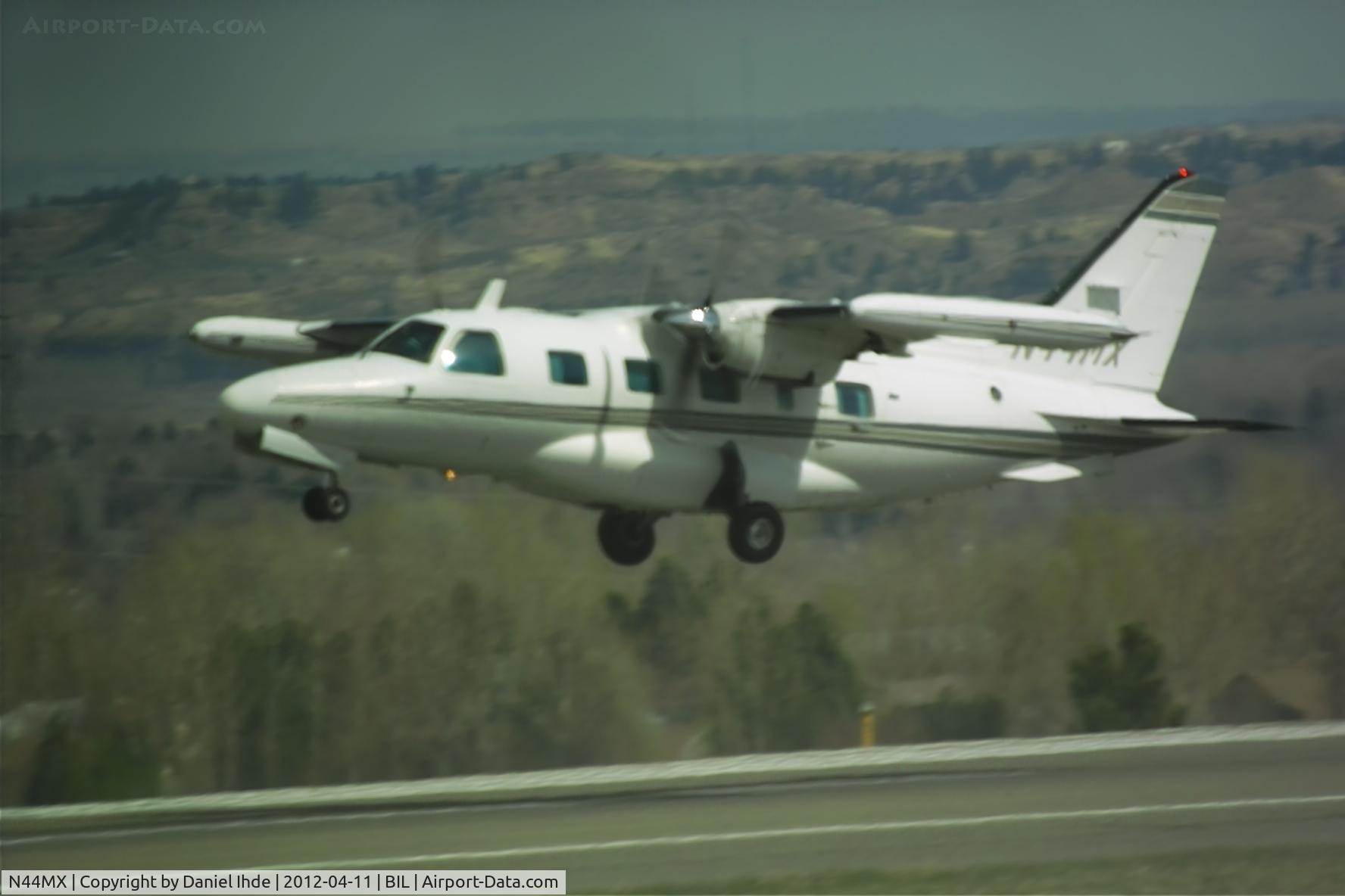 N44MX, 1981 Mitsubishi MU-2B-60 Marquise C/N 1526 S.A., Mitsubishi @ BIL