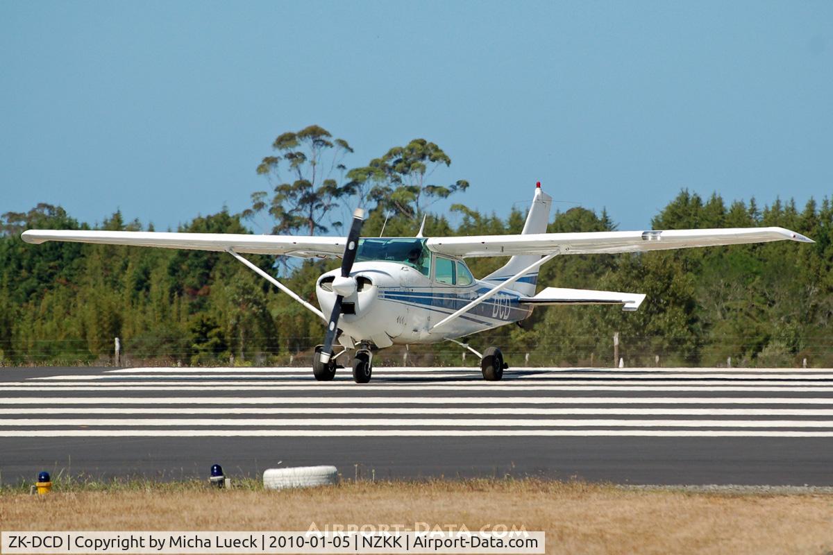 ZK-DCD, 1965 Cessna 182H Skylane C/N 18256423, I thought zebra crossings were meant to be for people, and not for Cessnas...
