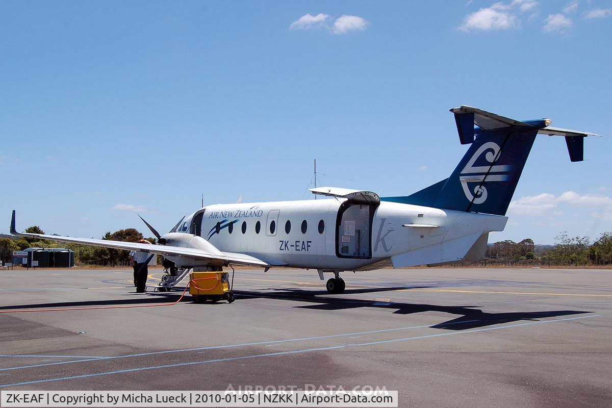 ZK-EAF, 2001 Raytheon 1900D C/N UE-429, At Kerikeri (Bay of Islands)