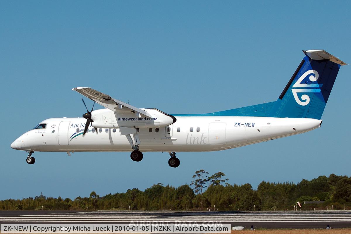 ZK-NEW, 2007 De Havilland Canada DHC-8-311Q Dash 8 C/N 648, At Kerikeri (Bay of Islands)